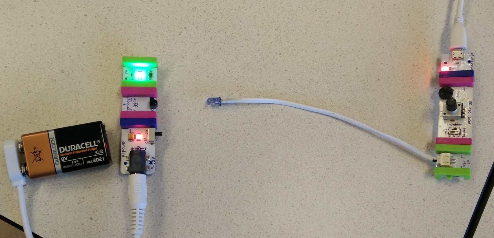 littleBits SOUND TRIGGER input module i20 