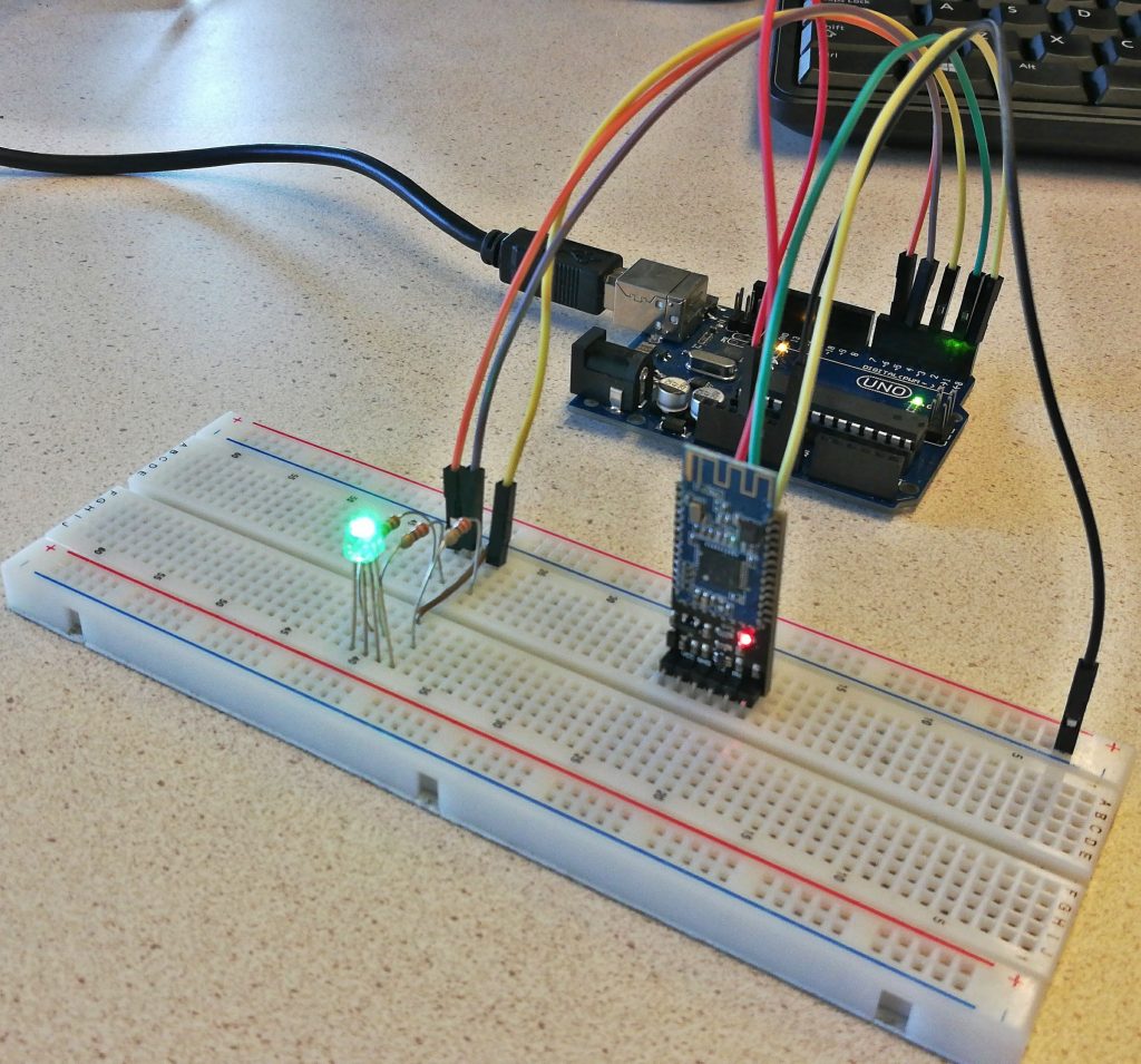 Управление rgb лентой arduino bluetooth