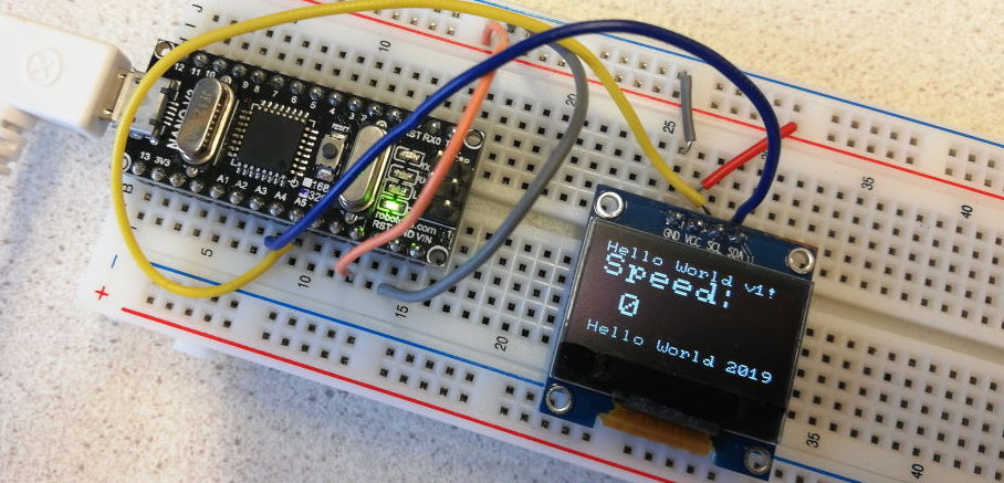 How to program an OLED display with Arduino